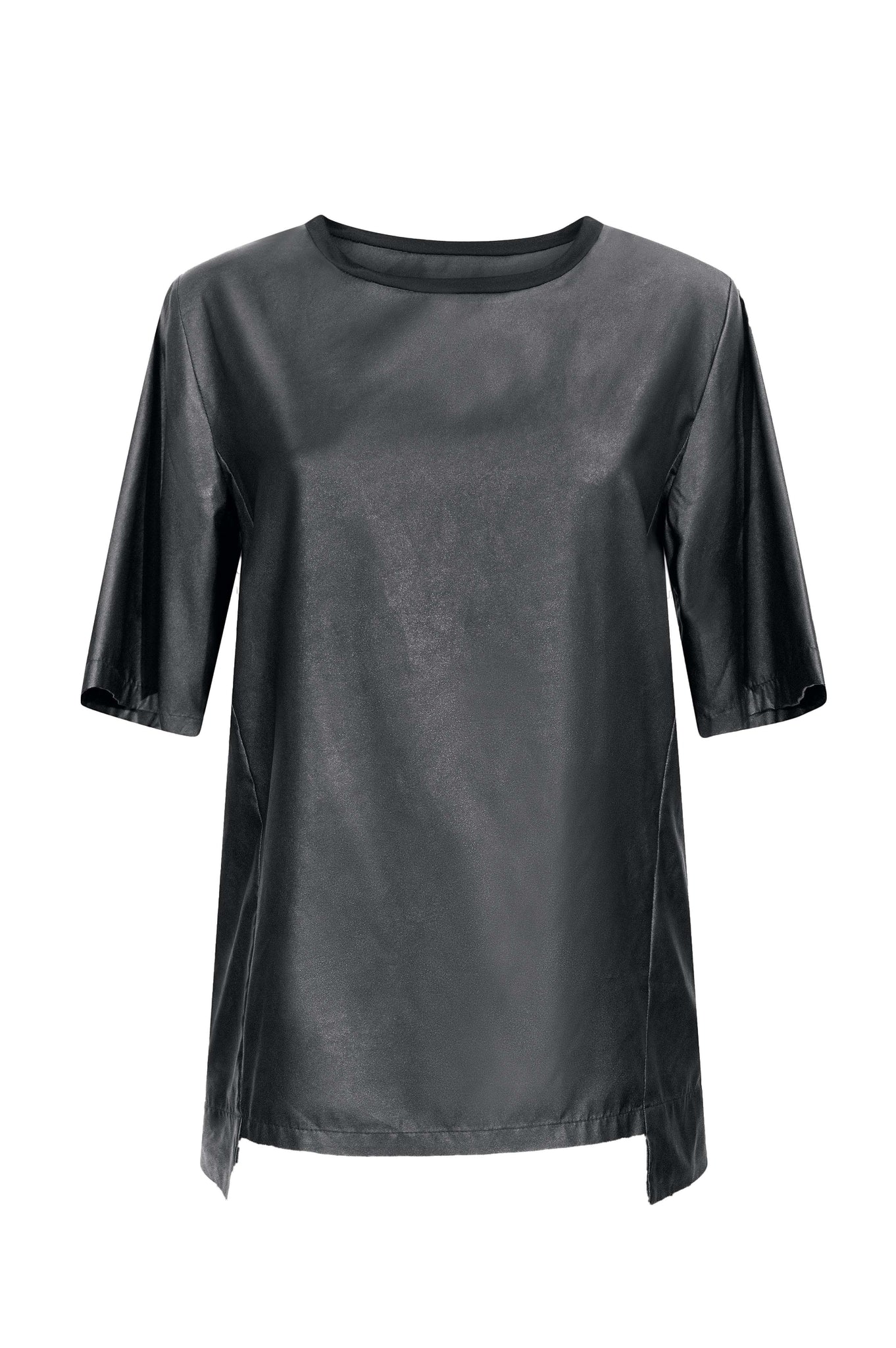 adddress Vegan Leather Shirt