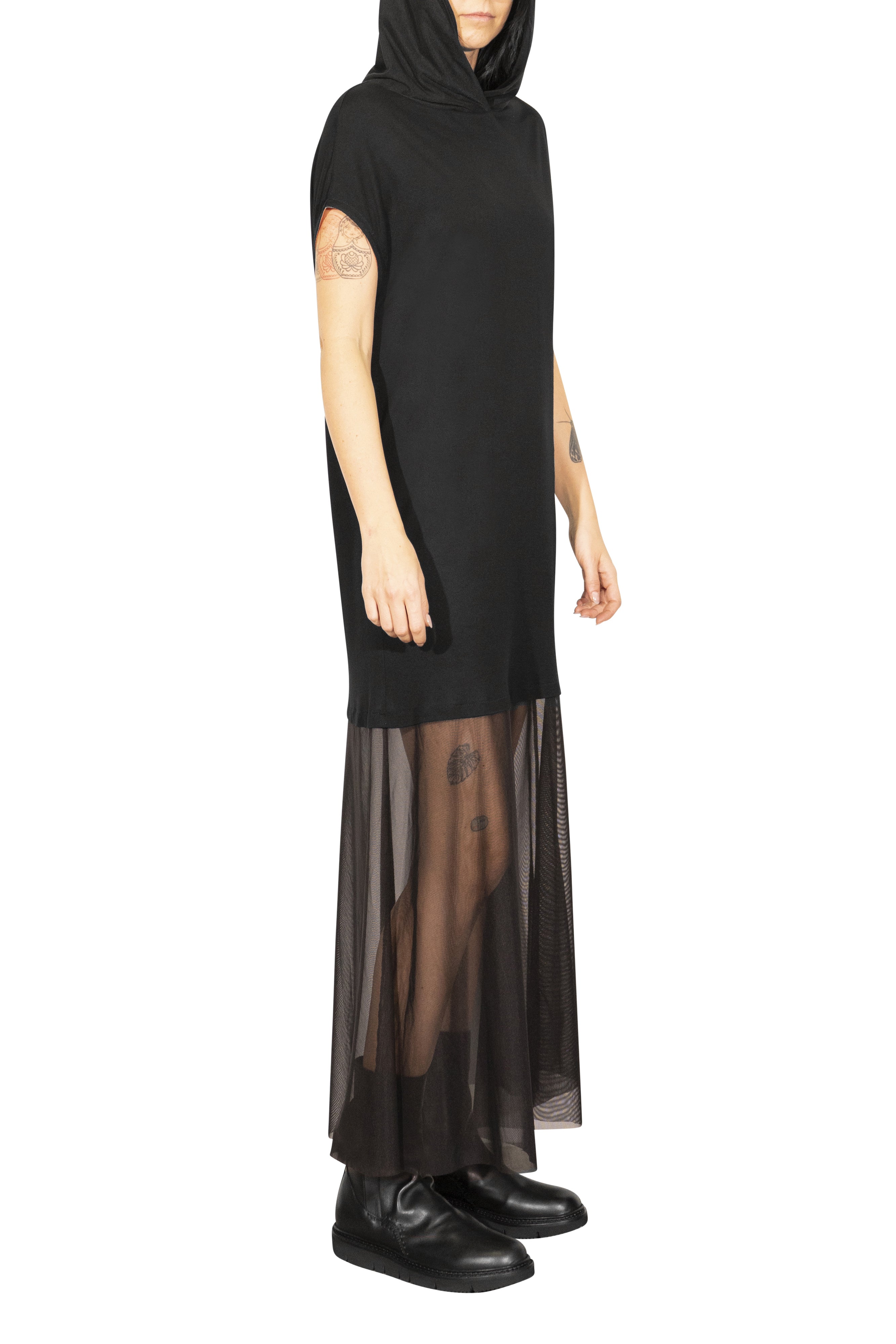 adddress R249S Kleid Kapuze