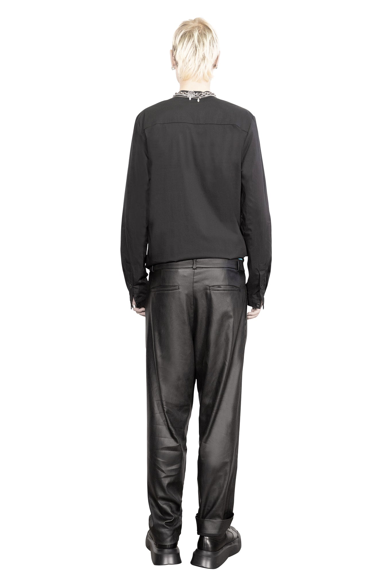 adddress Vegan Leather Trouser