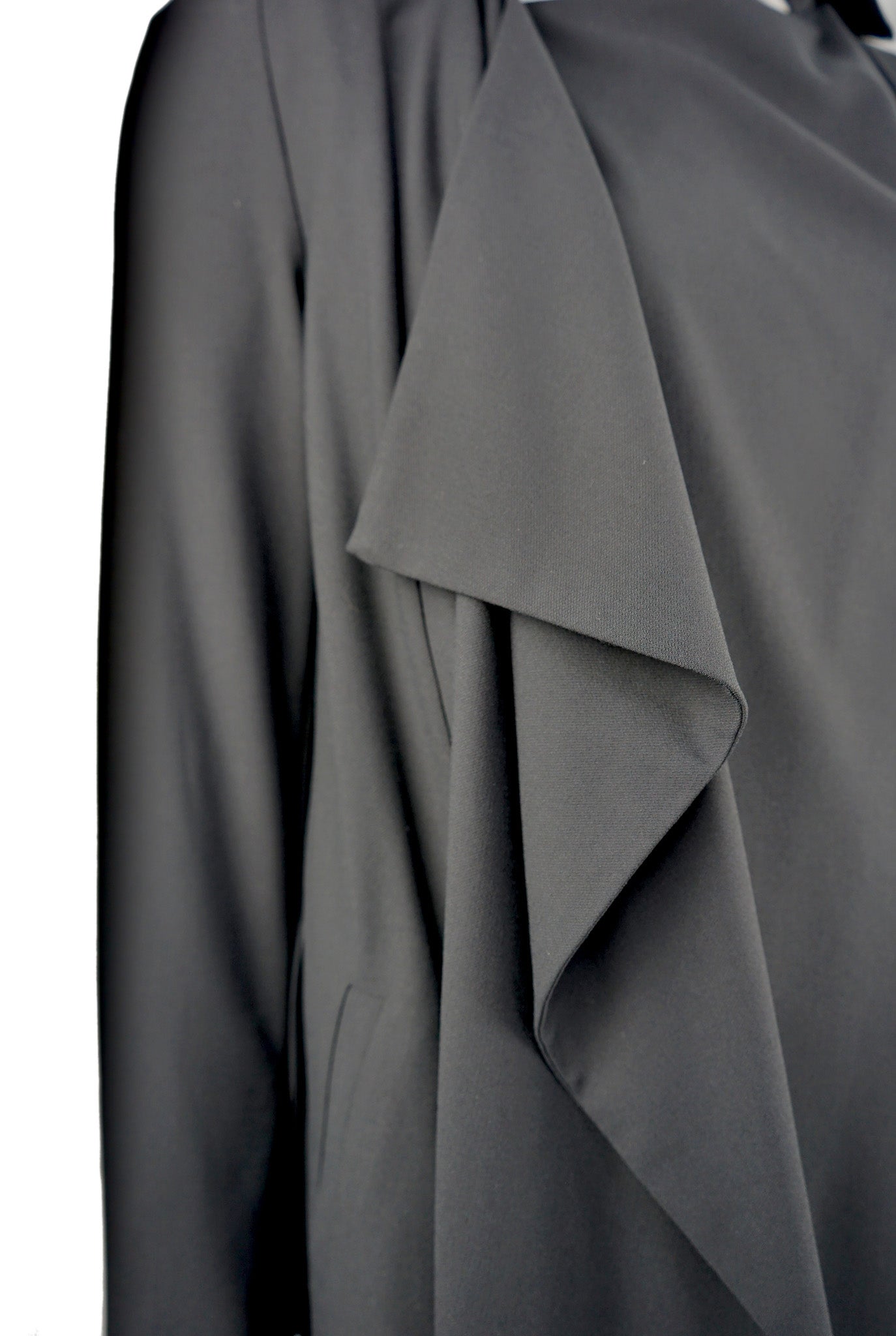 adddress T55 Waterfall Coat Detail